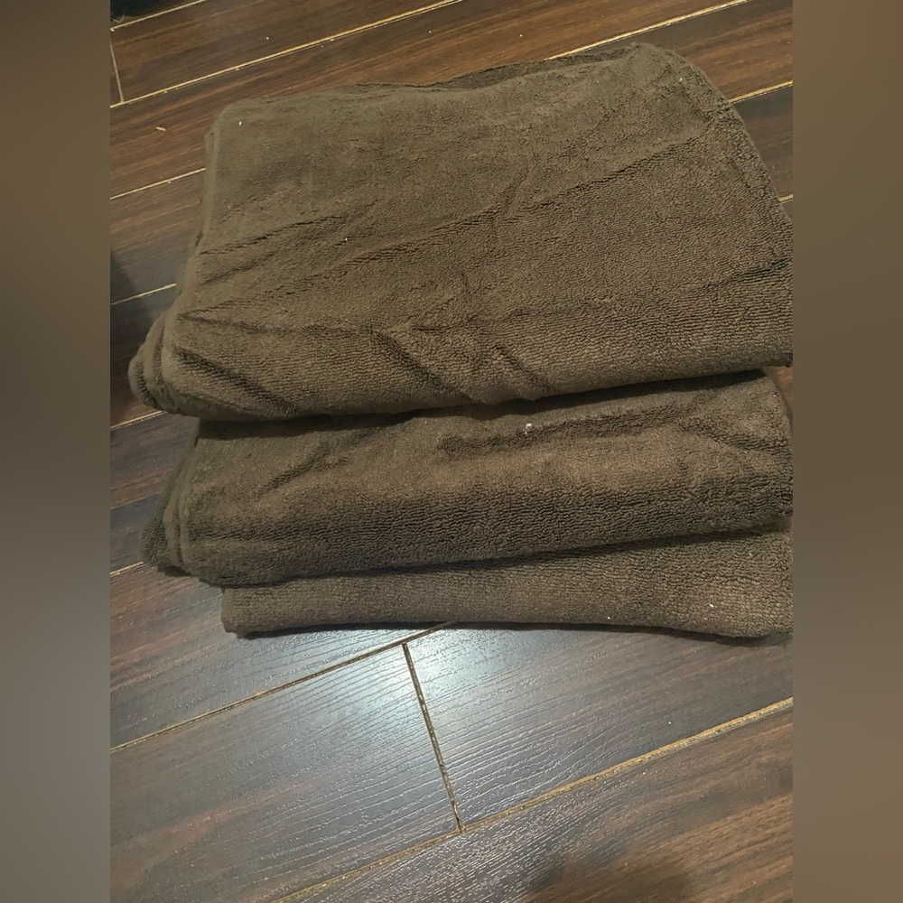 (2)MARTHA STEWART COLLECTION Spa 100% Cotton Bath Towels, 34 X 64”💯 Authentic